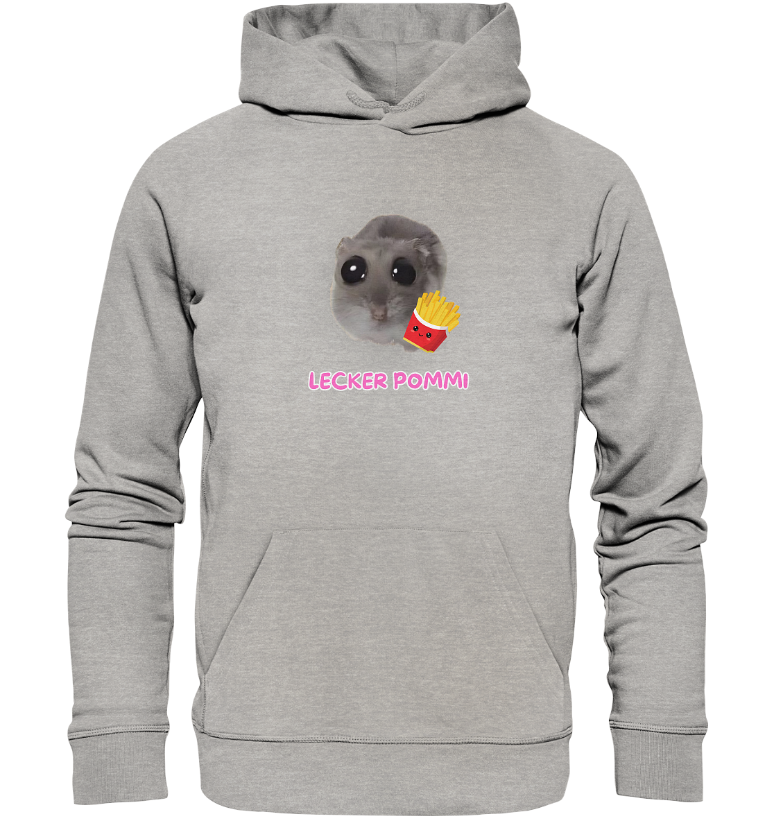 Lecker Pommi Hamsti - Organic Hoodie