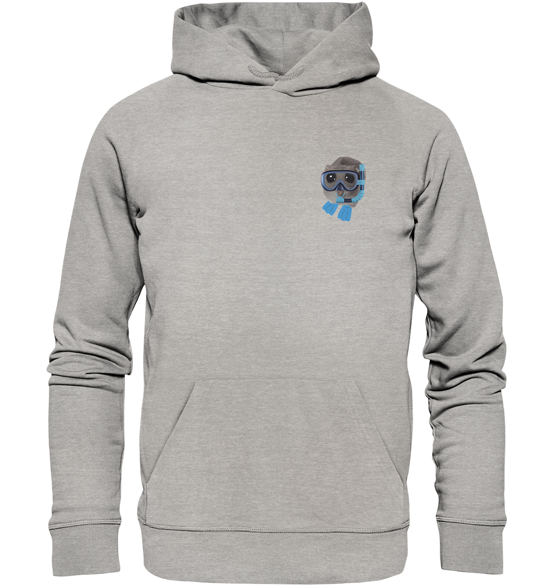 Taucher Hamsti - Organic Hoodie