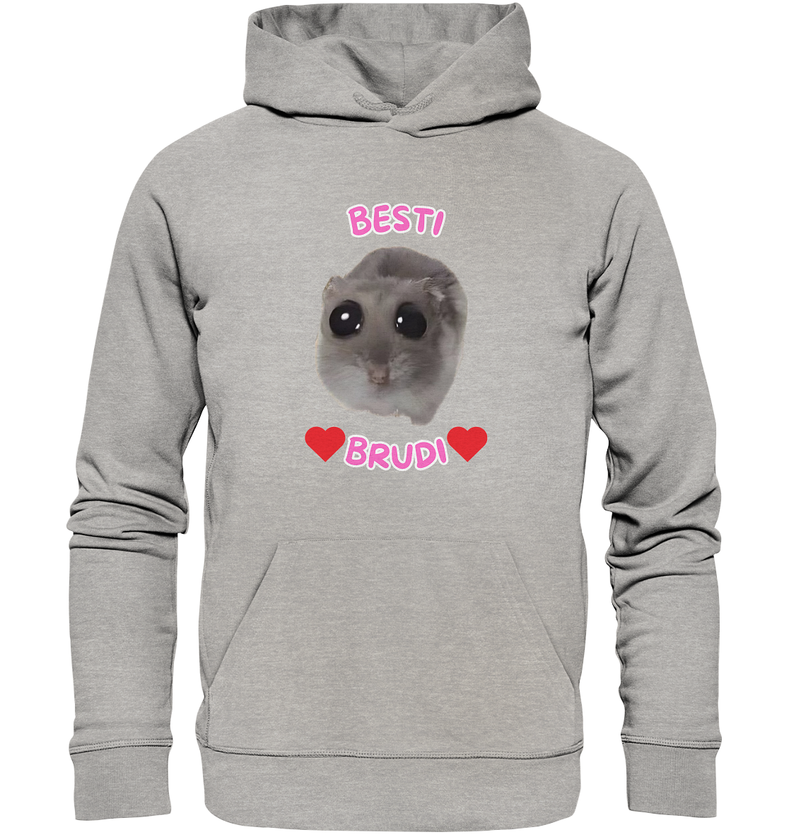 Besti Brudi Hamsti - Organic Hoodie