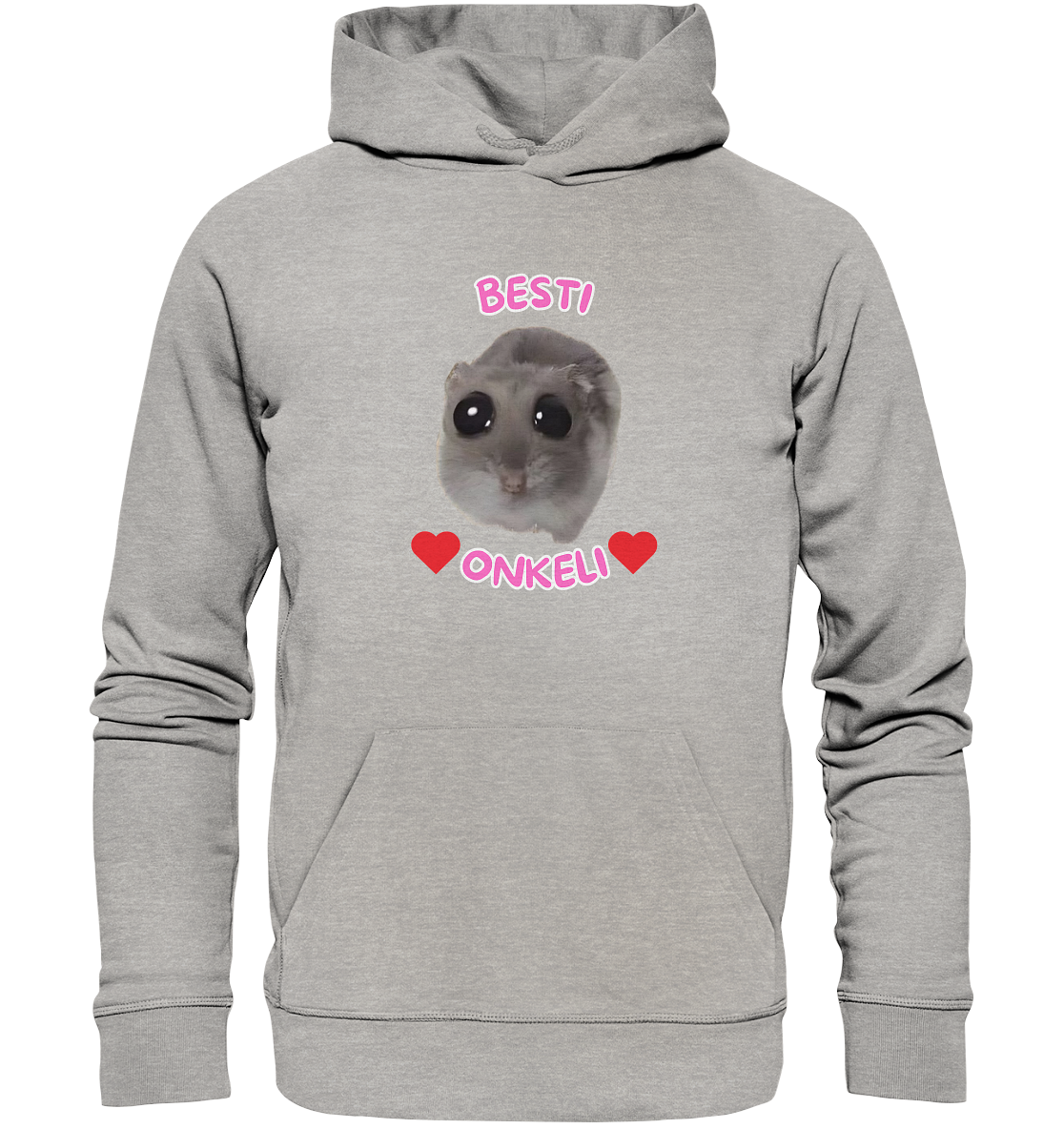 Besti Onkeli Hamsti - Organic Hoodie