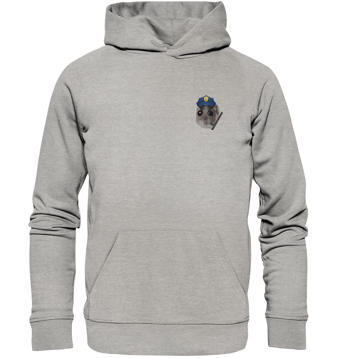 Polizei Hamsti - Organic Hoodie