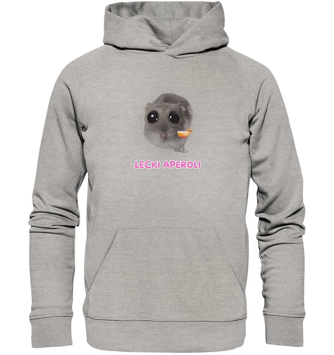 Lecki Aperoli Hamsti - Organic Hoodie