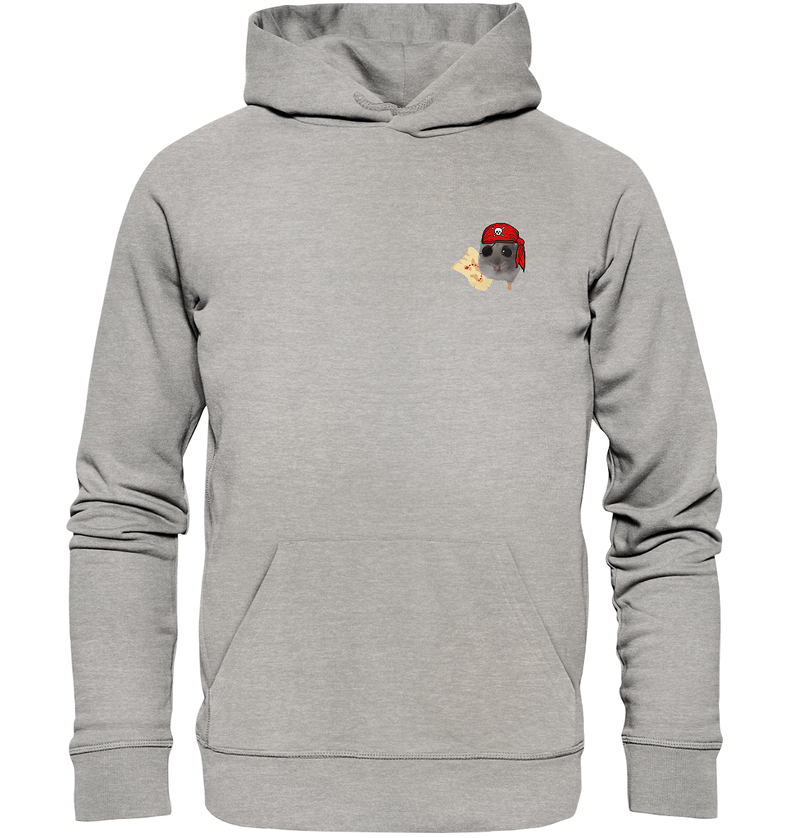 Pirat Hamsti - Organic Hoodie