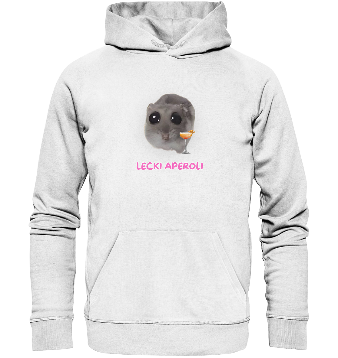 Lecki Aperoli Hamsti - Organic Hoodie