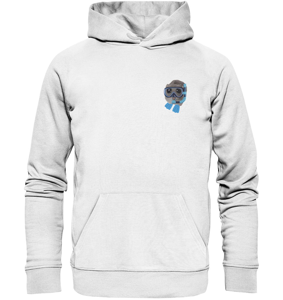 Taucher Hamsti - Organic Hoodie
