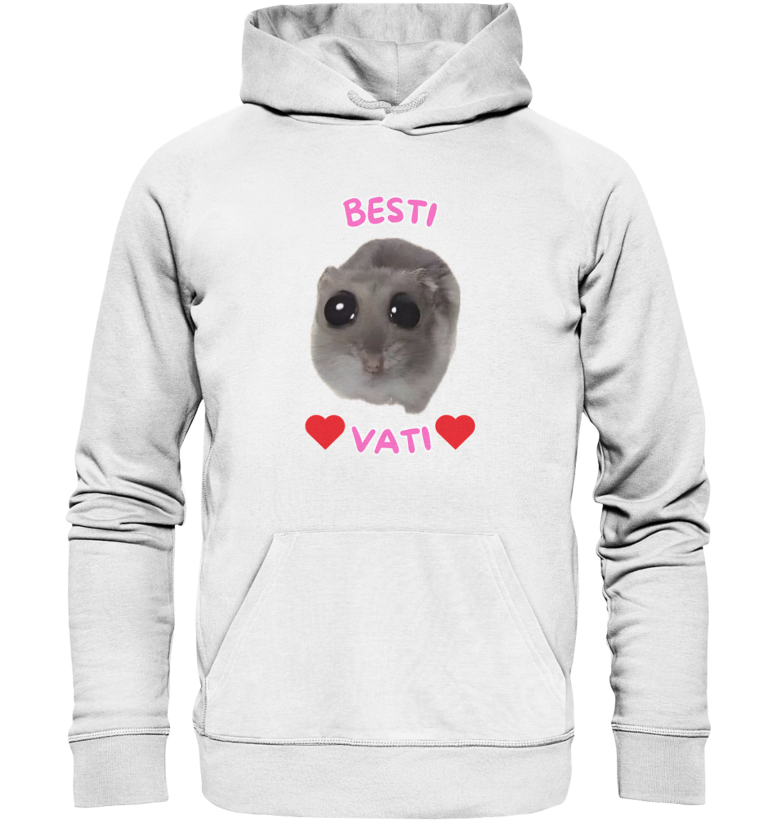 Besti Vati Hamsti Kopie - Organic Hoodie