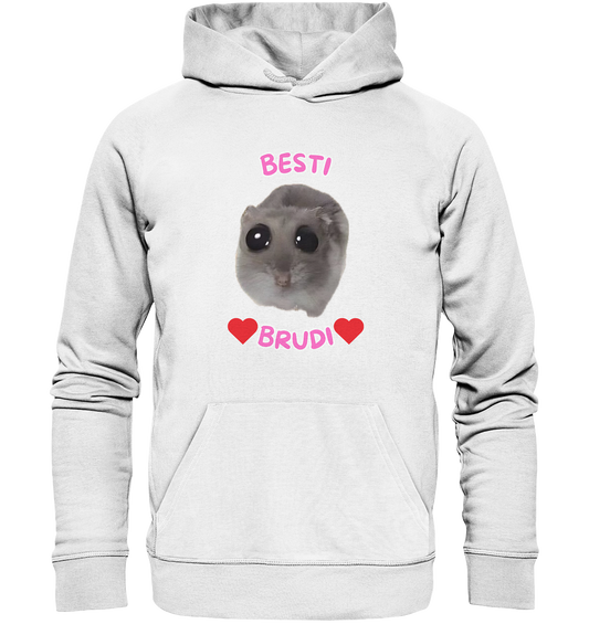 Besti Brudi Hamsti - Organic Hoodie