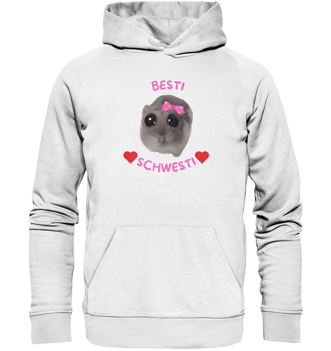 Besti Schwesti Hamsti - Organic Hoodie