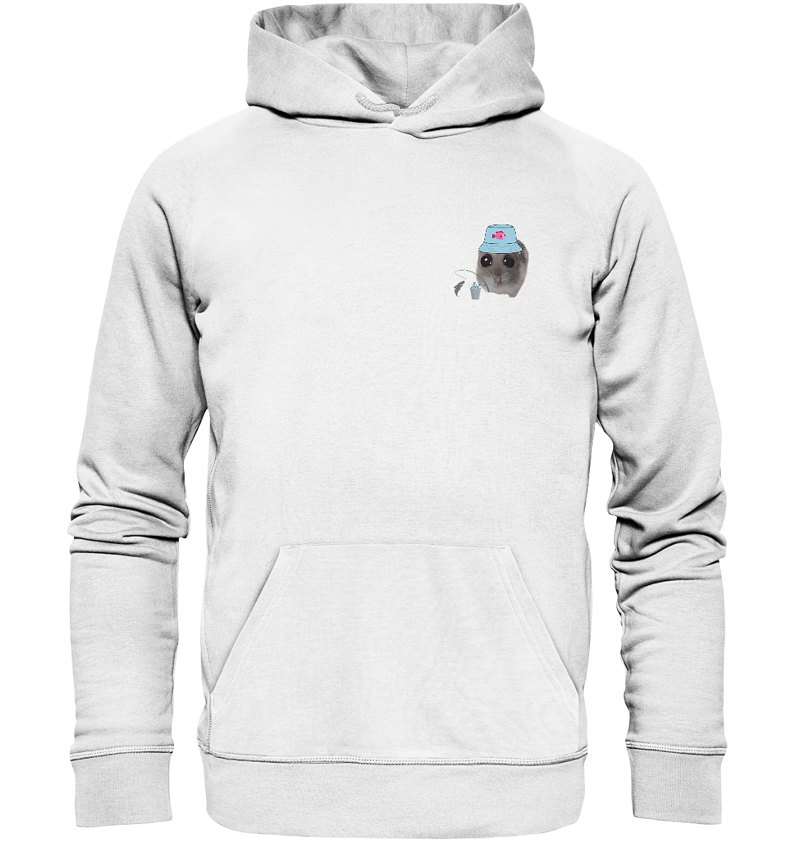 Angler Hamsti - Organic Hoodie