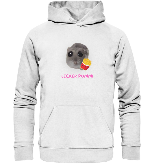 Lecker Pommi Hamsti - Organic Hoodie