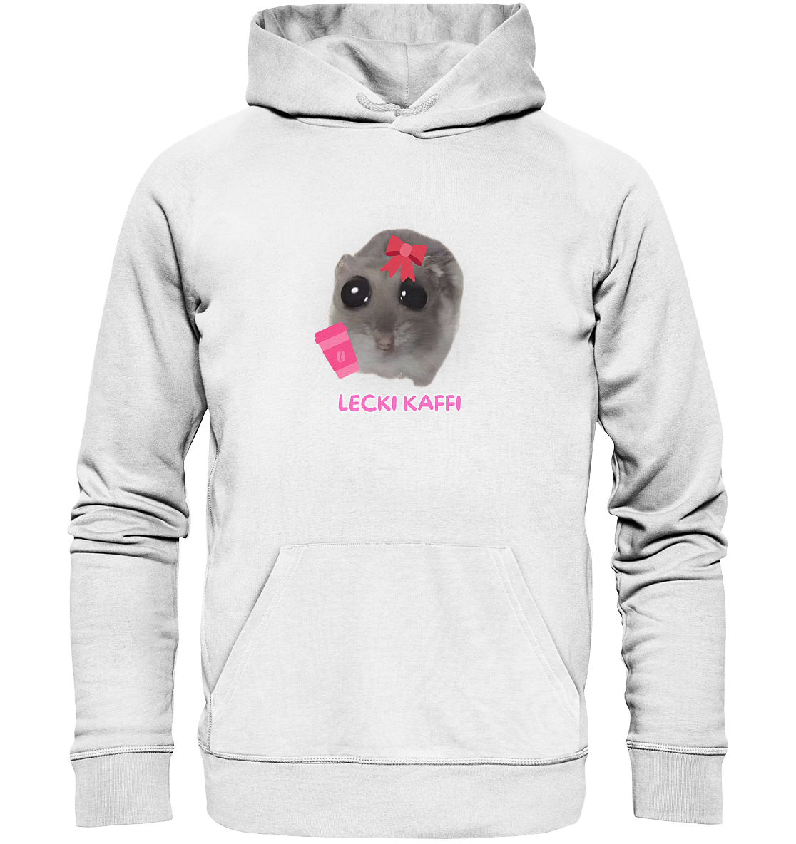 Lecki Kaffi Hamsti - Organic Hoodie