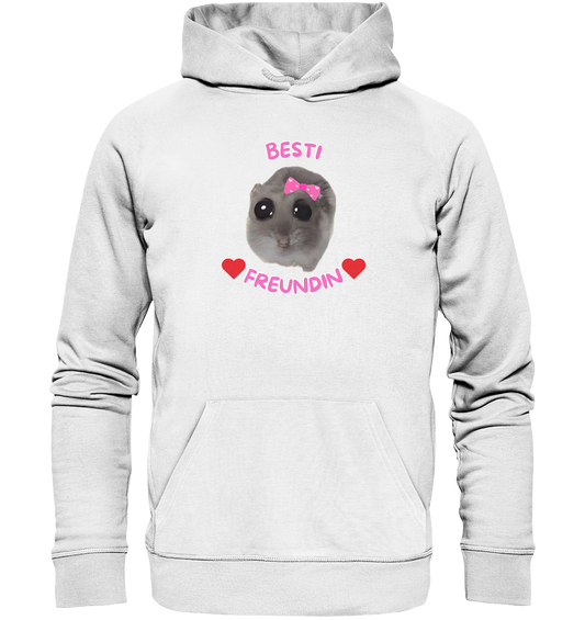 Besti Freundin Hamsti - Organic Hoodie