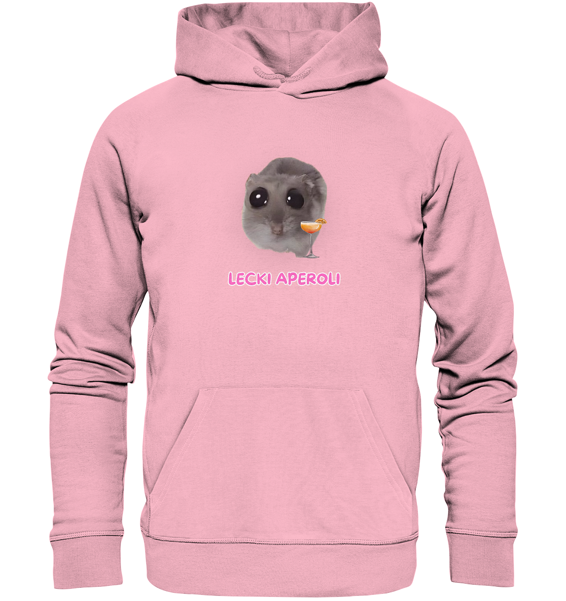 Lecki Aperoli Hamsti - Organic Hoodie