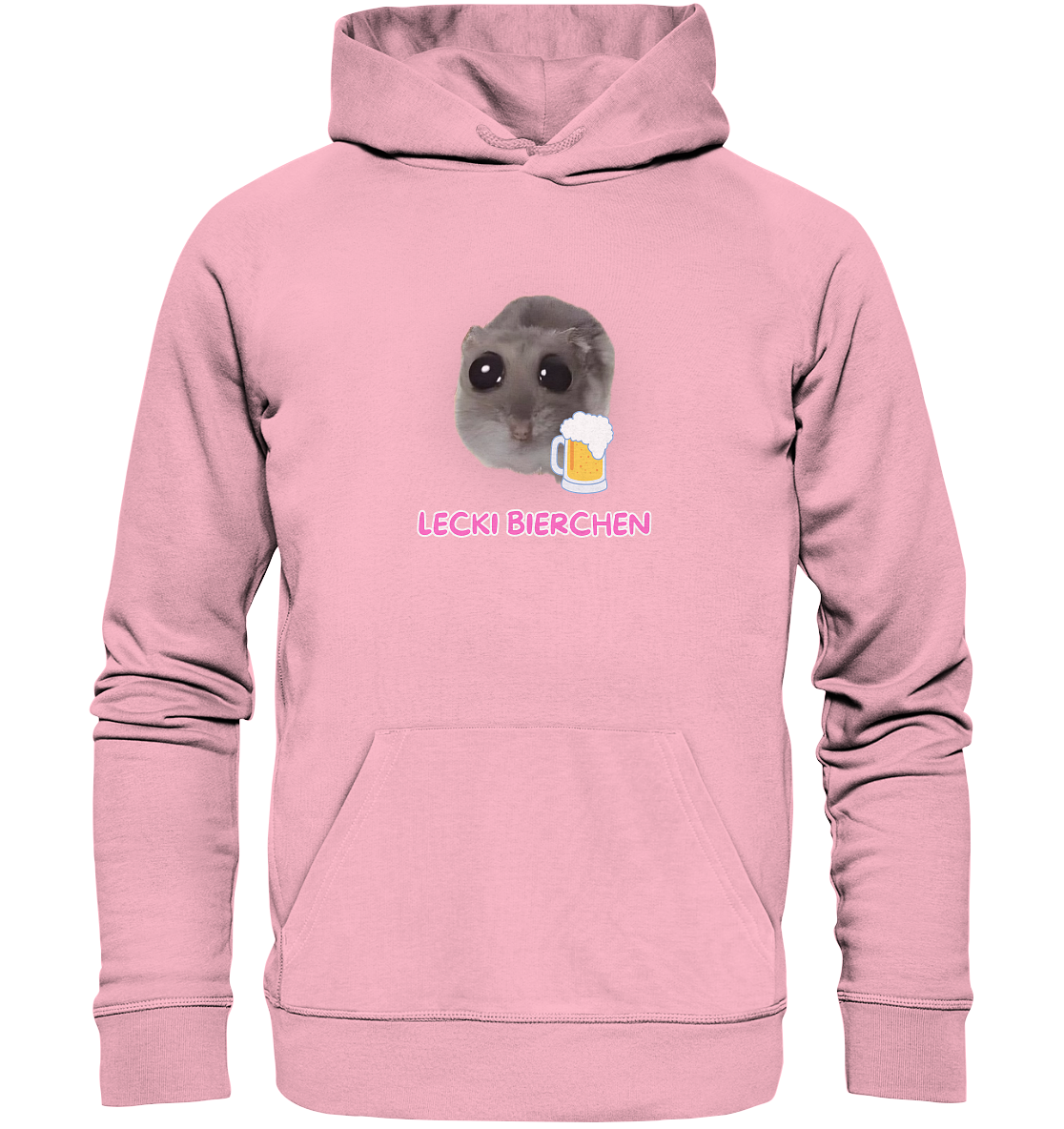 Lecki Bierchen Hamsti - Organic Hoodie
