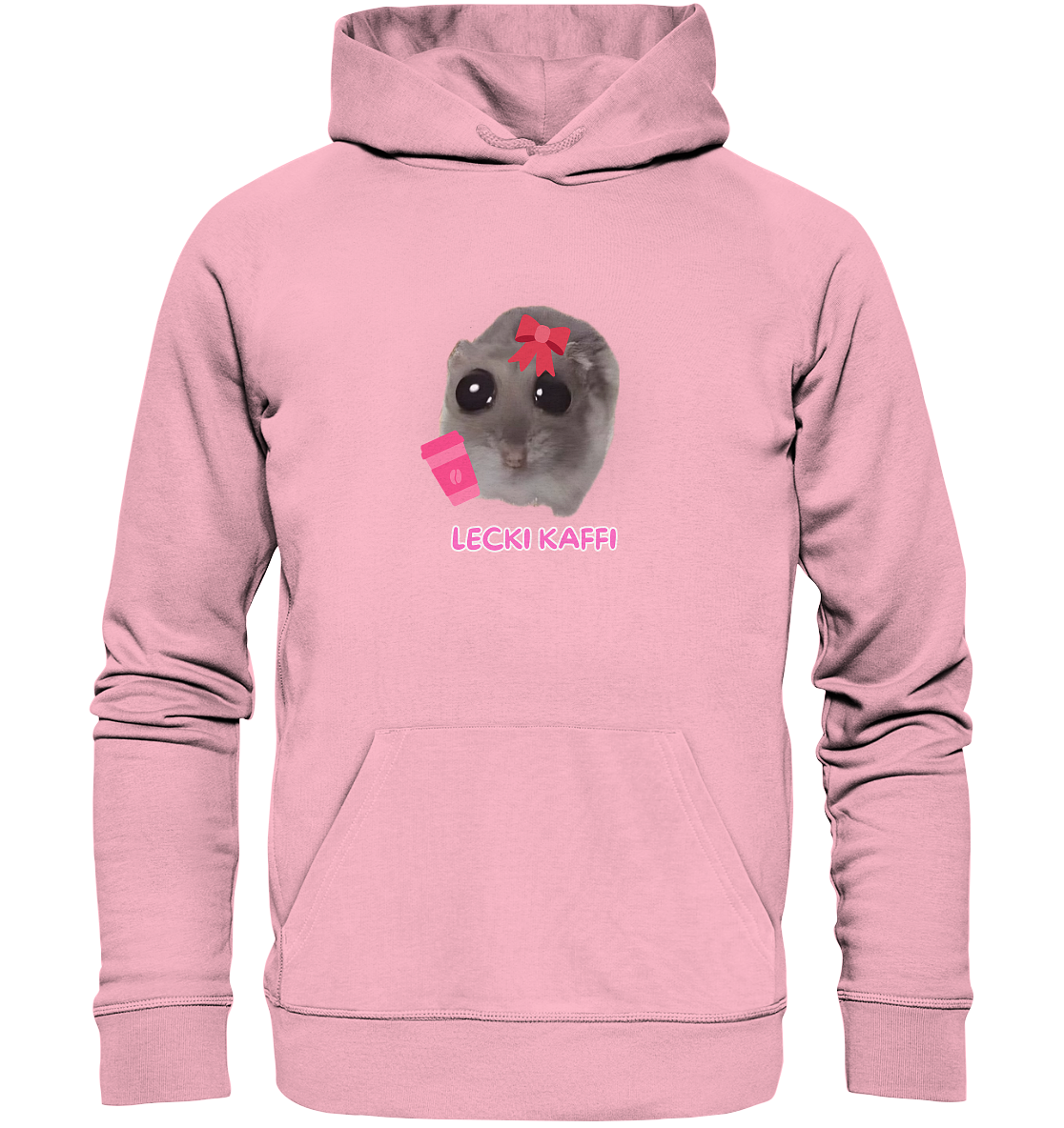 Lecki Kaffi Hamsti - Organic Hoodie