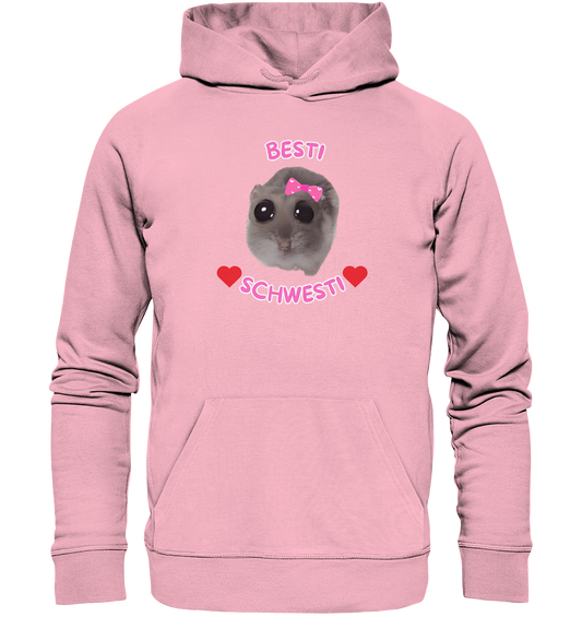 Besti Schwesti Hamsti - Organic Hoodie