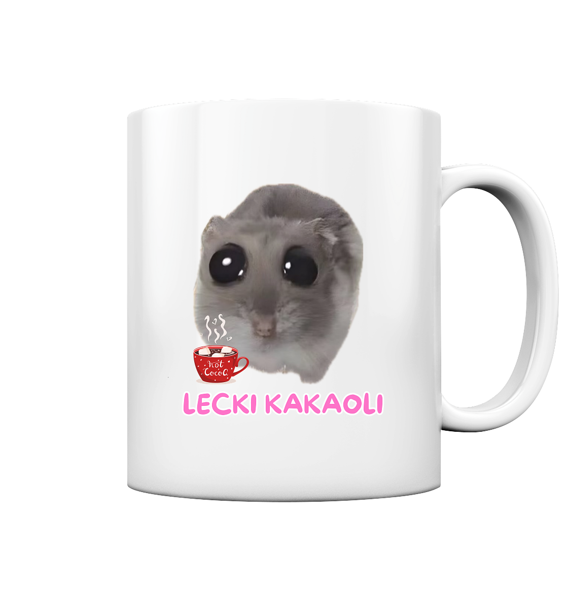 Lecki Kakaoli Hamsti ohne Schleife - Tasse glossy