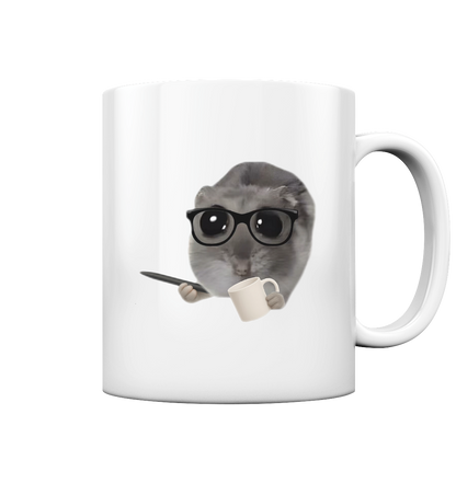 Therapeuti Hamsti mit Tasse - Tasse glossy