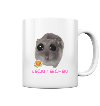 Lecki Teechen Hamsti ohne Schleife- Tasse glossy