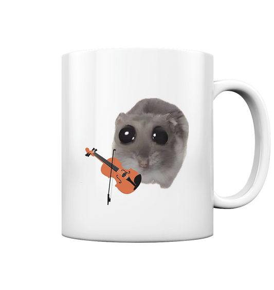 Musik Hamsti - Tasse glossy (einseitiger Druck)