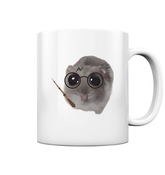 Potti Hamsti - Tasse glossy (einseitiger Druck)