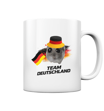 Hamsti Team Deutschland Fan Shirti - Tasse glossy
