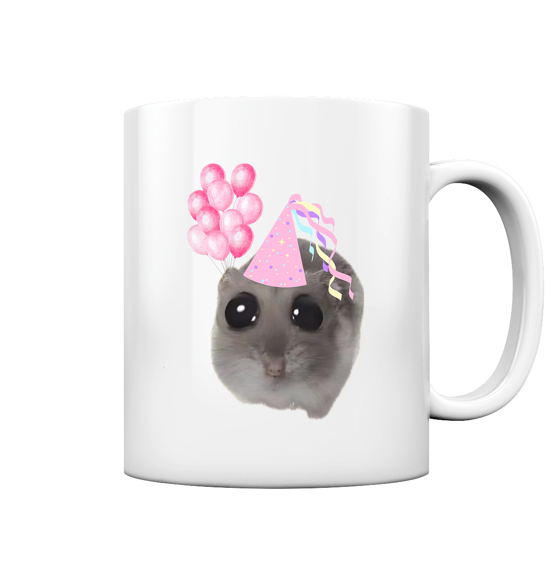 Party Hamsti - Tasse glossy