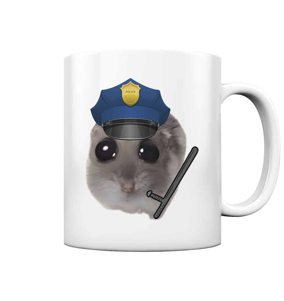 Polizei Hamsti - Tasse glossy