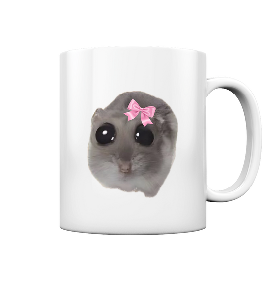Girlfriend Hamsti - Tasse glossy (einseitiger Druck)