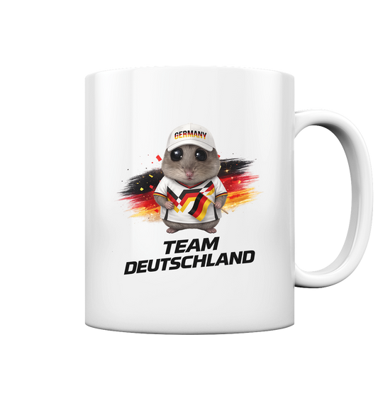 Hamsti - Team Deutschland Fan Shirt - Tasse glossy